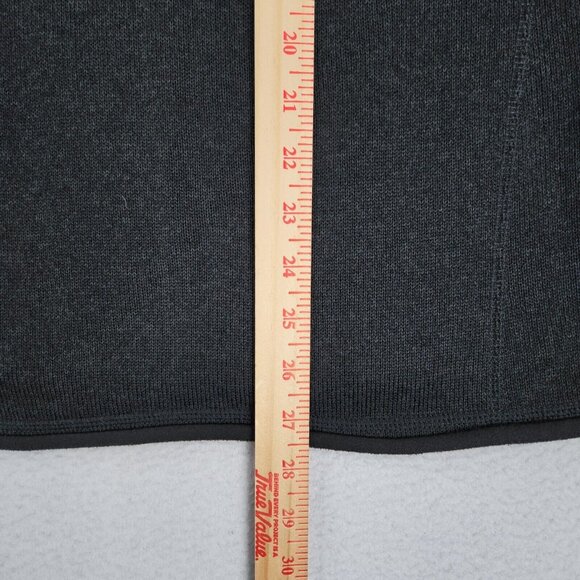 Patagonia Sweater Womens Large Black Half Zip Better Sweater Pullover Jacket - Picture 6 of 11